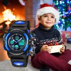Waterproof Watch with Alarm Clock Stopwatch Wrist Watch - Image 7